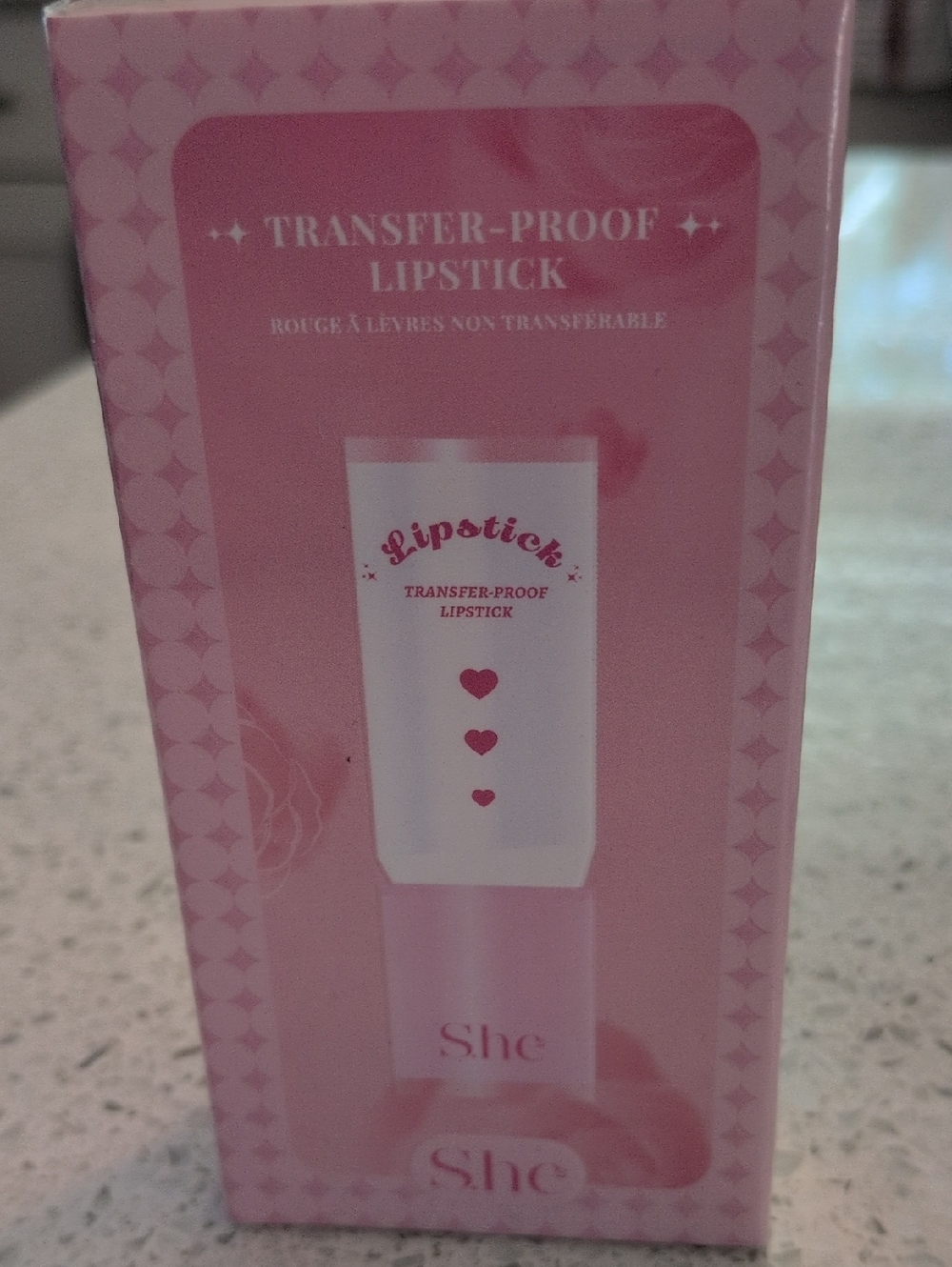 SHE Transfer-Proof Lipstick - Pink